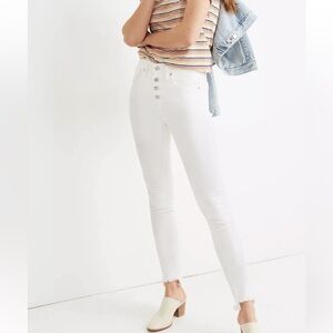 Pre-Loved Condition Madewell 10 inch High Rise Skinny Jeans